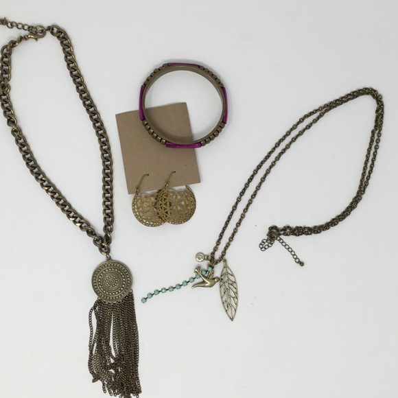 Unbranded Jewelry - Boho Jewelry Set Lot of 4 Necklace, Earrings